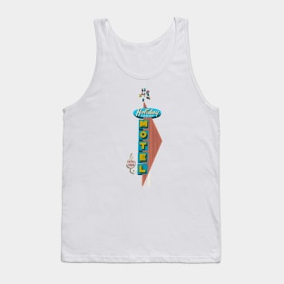 Holiday Lodge Motel Sign Tank Top